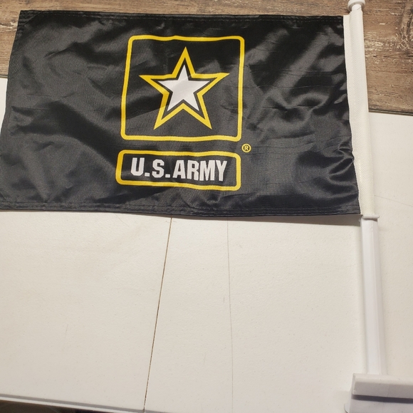 Other - USA Army American Car Flag 11" x 17" Two-Sided 20 1/2"L New Veteran